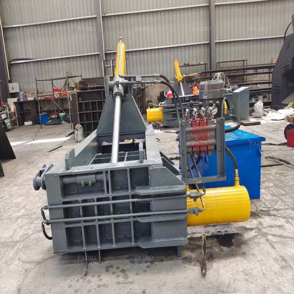 Automatic Metal Baler Machine for Scrap and Waste Packing 5000kg Weight Horizontal