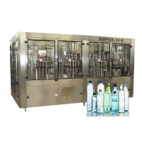 Certificação pura do GV do ISO do CE do capsulador do enchimento de Rinser da mola das máquinas de enchimento da água