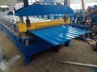 Rolo trapezoidalmente do telhado do metal de IBR que forma o controle do PLC da máquina