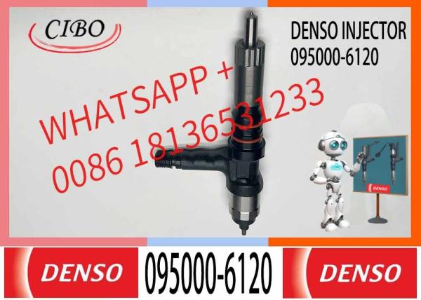 Denso 095000-6120 Common Rail Diesel Injector 6261-11-3100 For KOMATSU Diesel Engine SAA6D140-5