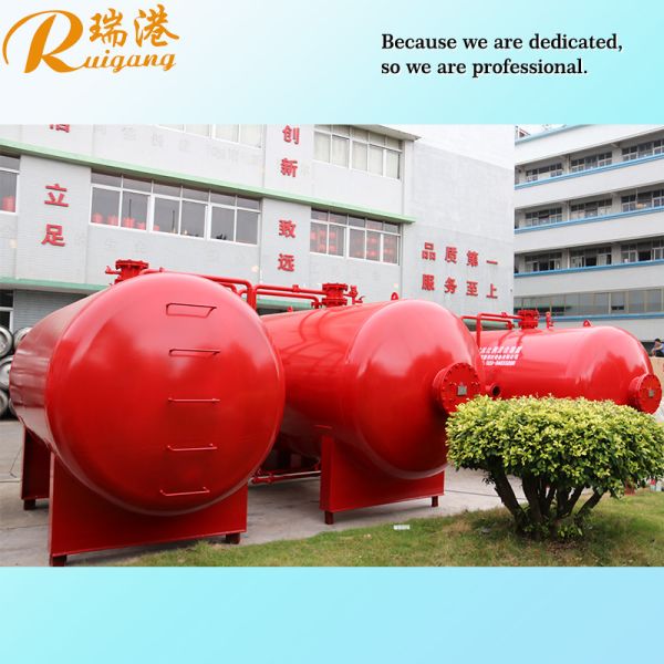 Proportioning Bladder Foam Tanks Optimal For Firefighting In Hazardous Material Sites