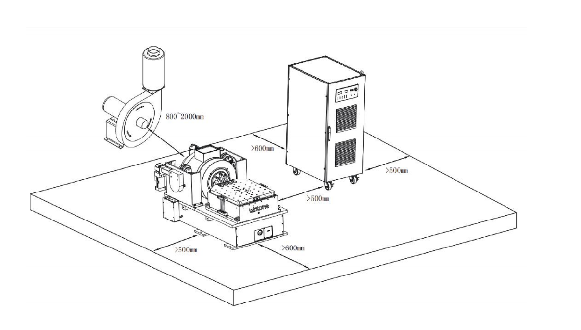 PC Control Battery Testing Equipment UN38.3 Battery Electronic Vibration Shaker