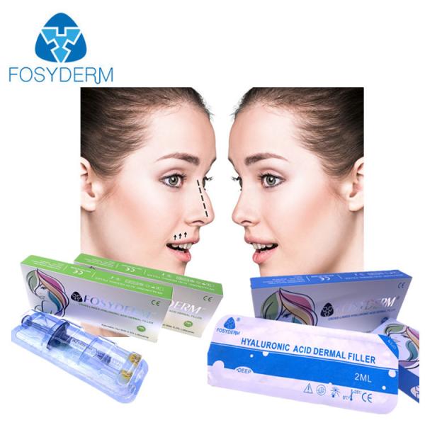 Remplisseur cutané profond fin de Fosyderm 2ml Derm pour les lèvres faciales Chin de rides