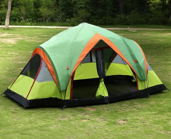sala exterior da barraca de acampamento 2 da tela Não-tóxica do poliéster 190T para a pessoa 8 To10