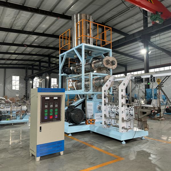 best dog food pellet machine Dry Floating Fish Feed Pellet Processing Line 200kg/H-6000kg/H Animal Pet Cat Dog Food Making Extruder Machine