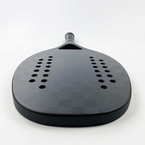 Carbon Beach Paddle Rackets Paddle Tennis Texture Visible PU Grip