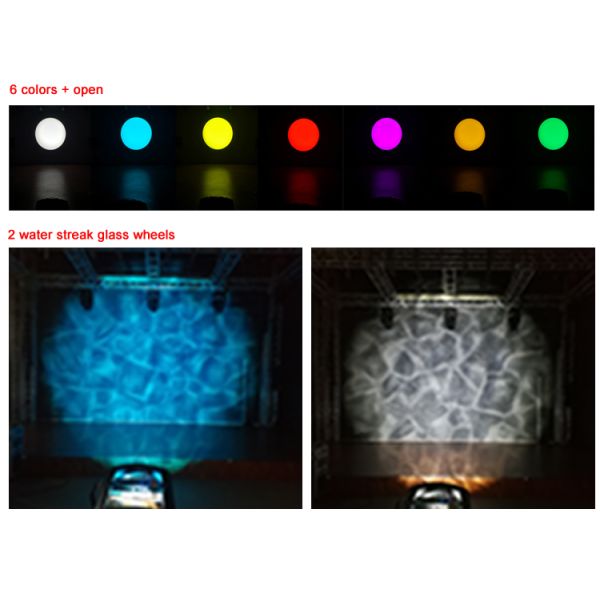 Outdoor Wave Projector 600W Colorful Ripple Water Effect Project Light