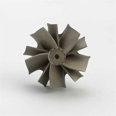 G30 5+5 blades upgrade Turbine wheel shaft 879615-0002 for 880693-5001S 880693-5002S 880693-5003S turbochargers