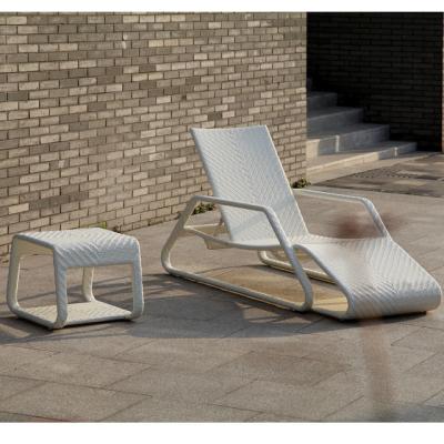 Conception de l'extérieur lit de soleil jardin chaise salon parfait pour la piscine meubles en plein air détente