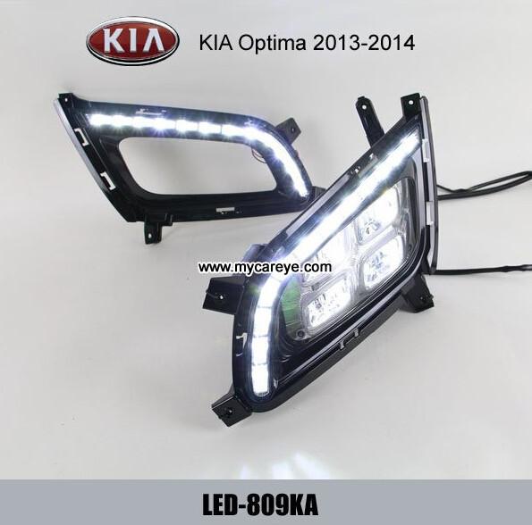 KIA Optima 2013-2014 DRL LED Daytime Running Lights vehicle assembly
