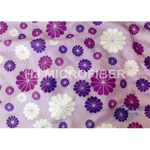 Выдвиженческое напечатанное полотенце одежды Washcloth Microfiber, ткани чистки окна