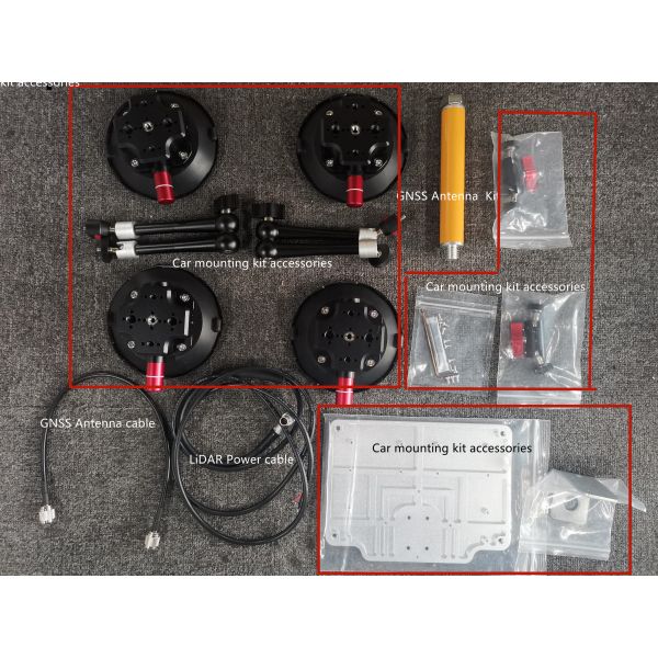 Картографирование тоннелей Mobile LiDAR Solution Geosun gAirHawk Series GS-100V