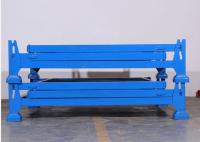 Racks d'empilage portatifs de couleur personnalisée avec une capacité de charge de 1000 kg et un diamètre de roue de 200 mm