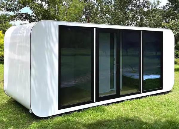 Couleur personnalisée Maison de cabine de pommes de 20 pieds avec salle de bain séparée sèche et humide