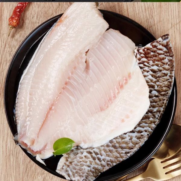 Filete de pescado de tilapia entero congelado fresco IQF de buena calidad china, precio al por mayor de mariscos