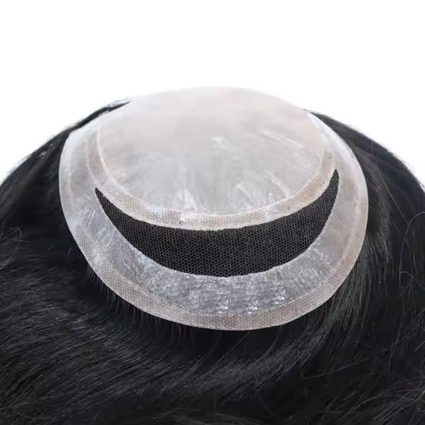 16 100% Chinese Cuticle Remy Hair Toupee for Women Hair Silk Top Hair Topper