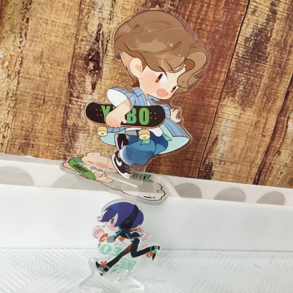 Eco Friendly Anime Acrylic Standee Decoration Display With Various Colors
