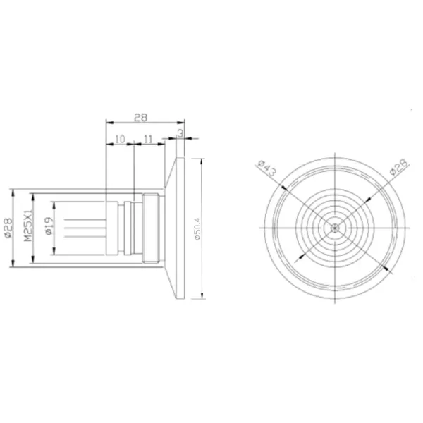 Flush Diaphragm Level Transducer Piezoresistive Silicon Sanitary Pressure Sensor