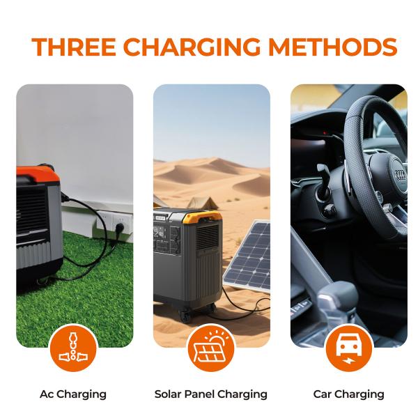 Générateur solaire à batterie LiFePO4 pour camping