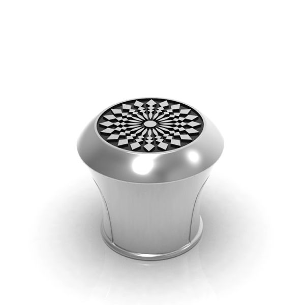 SGS Non Spill Die Casting FEA 15 Zamak Perfume Caps