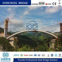 Ponte de arco de aço de alta resistência Ponte de arco de travessão de aço de grande capacidade OEM