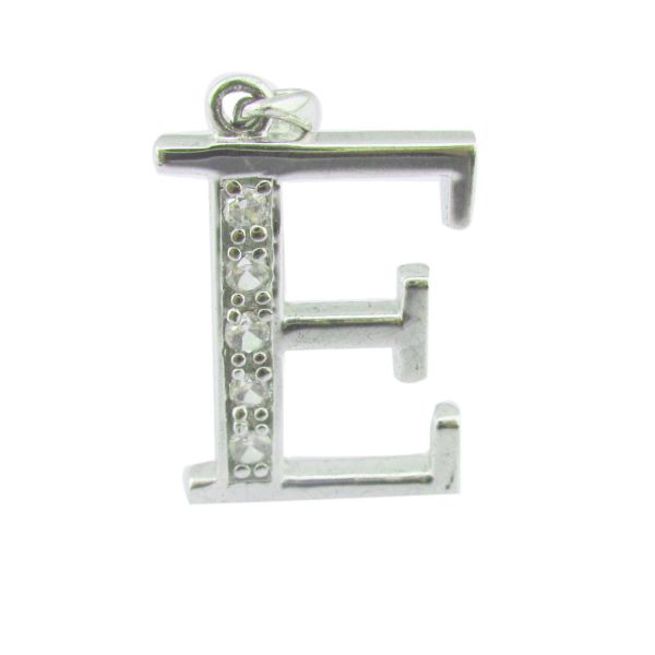925 Серебряный ЧЗ Подвески Камни 1,25 мм/1,5 мм И Алфавит Подвески Для Подвески Серебряные ювелирные изделия Подвески Логотип Make