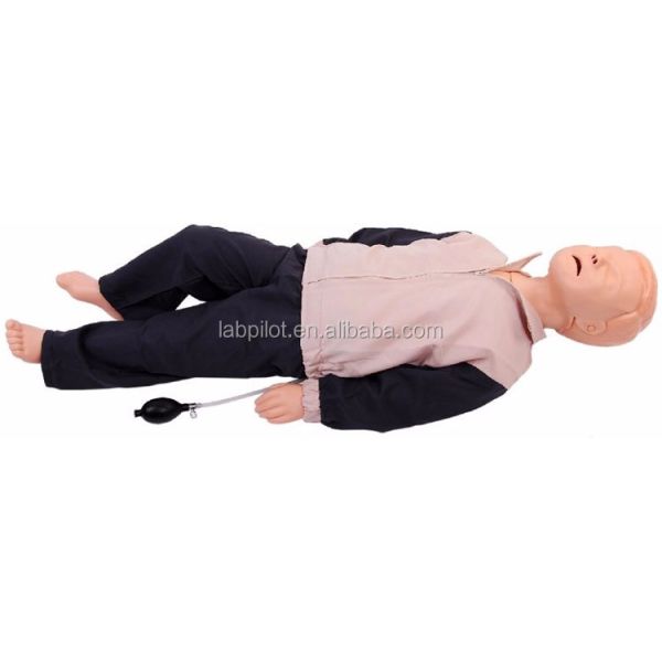 Emergency Skills Teaching Pediatric Child CPR Training Manikin with Advanced PVC