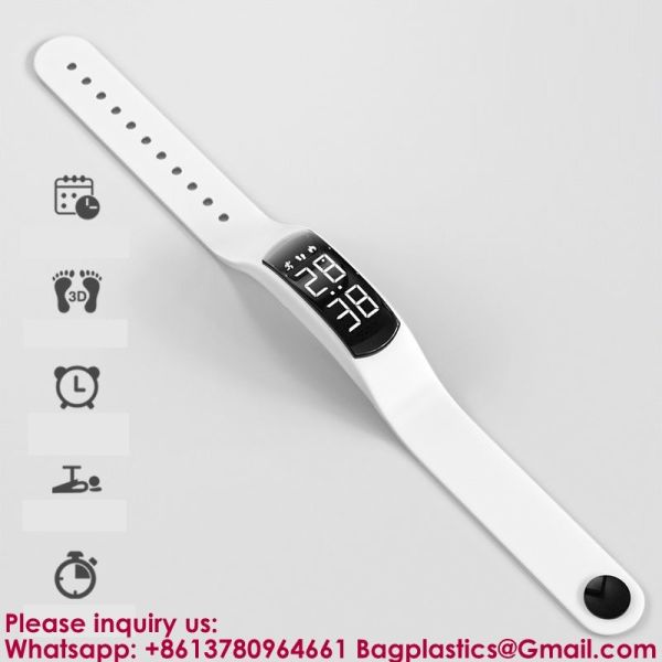 Hot-Selling Colorful Touch Screen Smart Watch 3d Pedometer Wristwatch For Men For Women Customizable Logo And Function Sport Digital Watch Adjustable Smartwatch Men's Watches for Strap LED