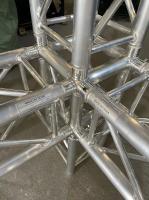 0.64m de longitud de aluminio LED de pantalla Truss resistente a la corrosión con el brazo de contrapeso