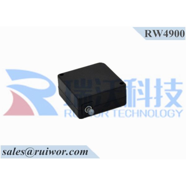 RUIWOR RW0009 Customizable Size Loop End work with Anti Theft Pull Box / Retractable Security Tether / Cable Retractor