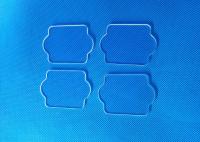 Plat UV de usinage de quartz en verre de vue de quartz en verre professionnel de précision