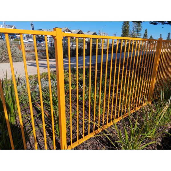 Ограждение из декоративного алюминия с силовым покрытием высота 1,5 м