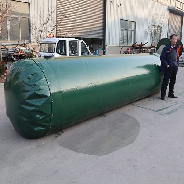 PVC Folding Soft Flood Water Barrier , Durable Flood Dam Barrier