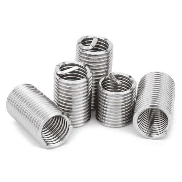 Helicoil M12 de afrouxamento de aço inoxidável das inserções rosqueadas de ROHS 12mm anti 2d