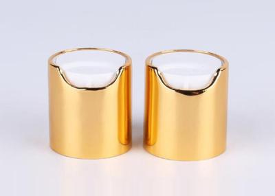 24/410 Plastic Cosmetic Lids Customized Color Appearance With Press Top Cap