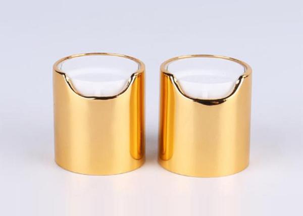 24/410 Plastic Cosmetic Lids Customized Color Appearance With Press Top Cap