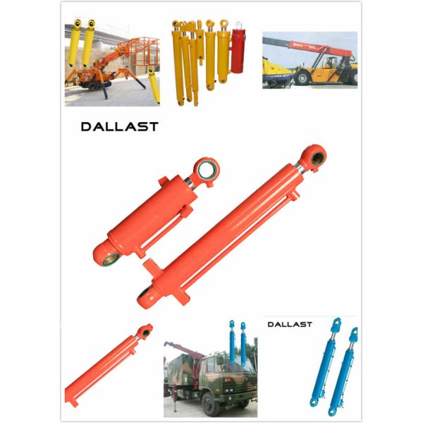 High Pressure Double Acting Hydraulic Ram , Hydraulic Ram Cylinder