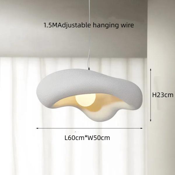 Modern Japanese Wabi-Sabi Style Chandelier For Restaurant Bedroom Study Original Designer Pendant Lights Middle Modern Pendant Light