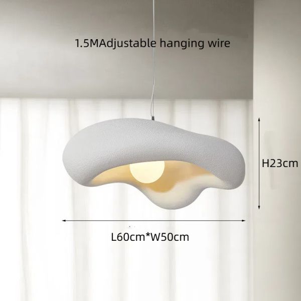 Modern Japanese Wabi-Sabi Style Chandelier For Restaurant Bedroom Study Original Designer Pendant Lights Middle Modern Pendant Light