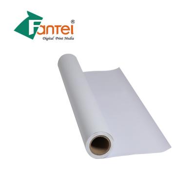 Billboard Bluish White Pvc Banner Roll Glossy Raw Material For Flex Banner