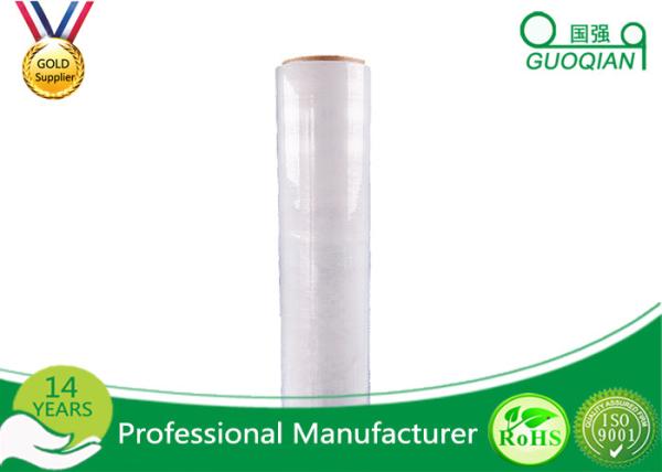 Cast LLDPE Stretch Wrapping Film / Polyethylene PlasticShrink Stretch Film Jumbo Roll