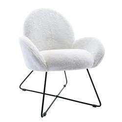Practical Antiwear Velvet Dinning Room Chairs , Anti Scratch One Seater Sofa Chair