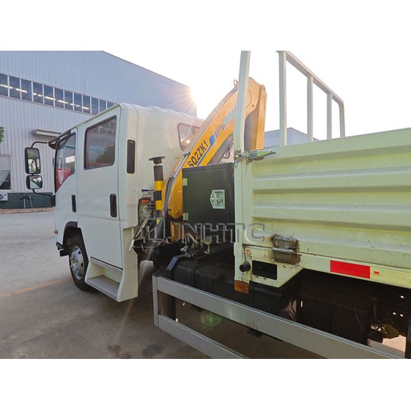 Новый грузовик ISUZU с подъемником 4X2 160 л.с. Евро 3 грузовик-грузовик-мост-кран 2 тонны грузовик с краном