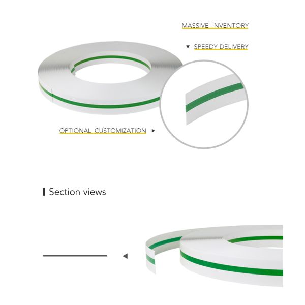 Waterproof Box Letter Trim Cap Acrylic Sheet Green color