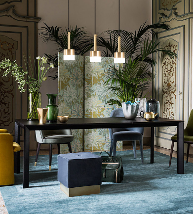 Modern stylish aluminum + acrylic ceiling lamp Applicable to living room dining room balcony lamp