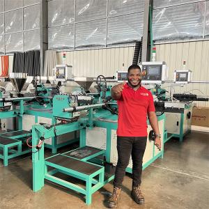 Équipement de formage par soufflage en acier inoxydable avec fonctionnement et maintenance à écran tactile