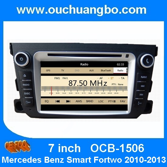 Ouchuangbo Auto DVD System for Mercedes Benz Smart Fortwo 2010-2013 GPS Nav Multimedia Stereo USB iPod TVOCB-1506