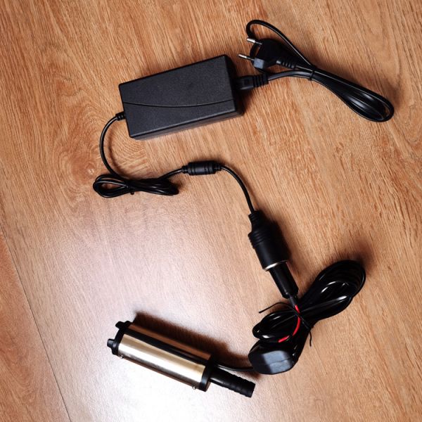 12v / 24v Diesel Transfer Pump Mini Clamp Or Cigarette Lighter Plug