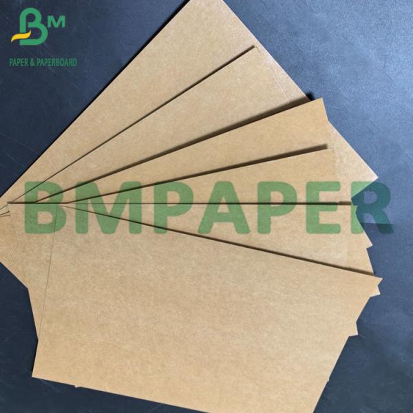 300g+15g PE One Side Coated Oilproof Brown Kraft Paper For Packing