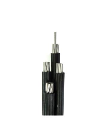 Cable d'isolation en PVC en aluminium, câble d'alimentation ABC